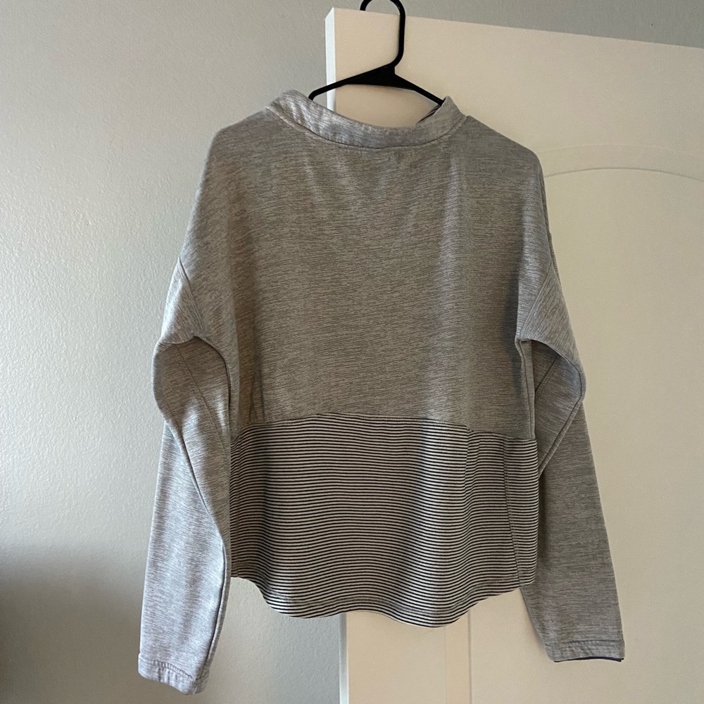 Gray pullover